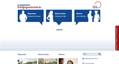 Desktop Screenshot of buergergesellschaft.de